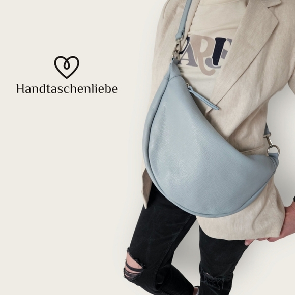 Black Leather Bum Sling Bag Fanny Pack With 2 Strap Options And Coin Purse - Picture 2 of 7